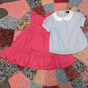 Ralph Lauren Prairie Chic 2 piece dress